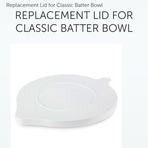 Pampered Chef Replacement Lid Classic Batter Bowl
